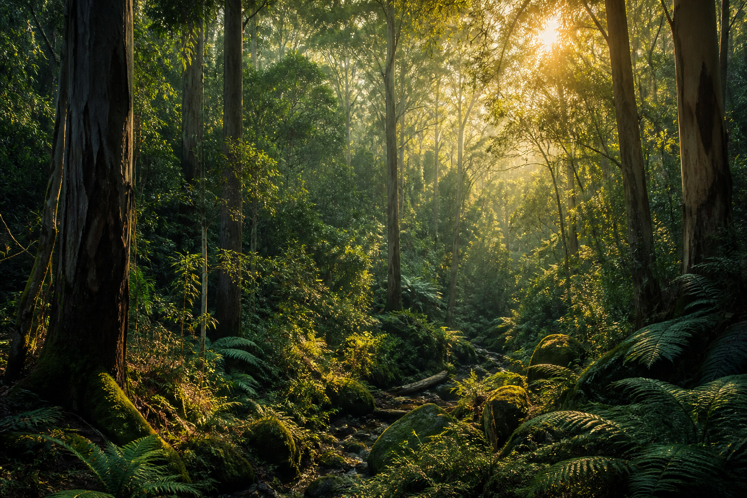 Australian forest canopy